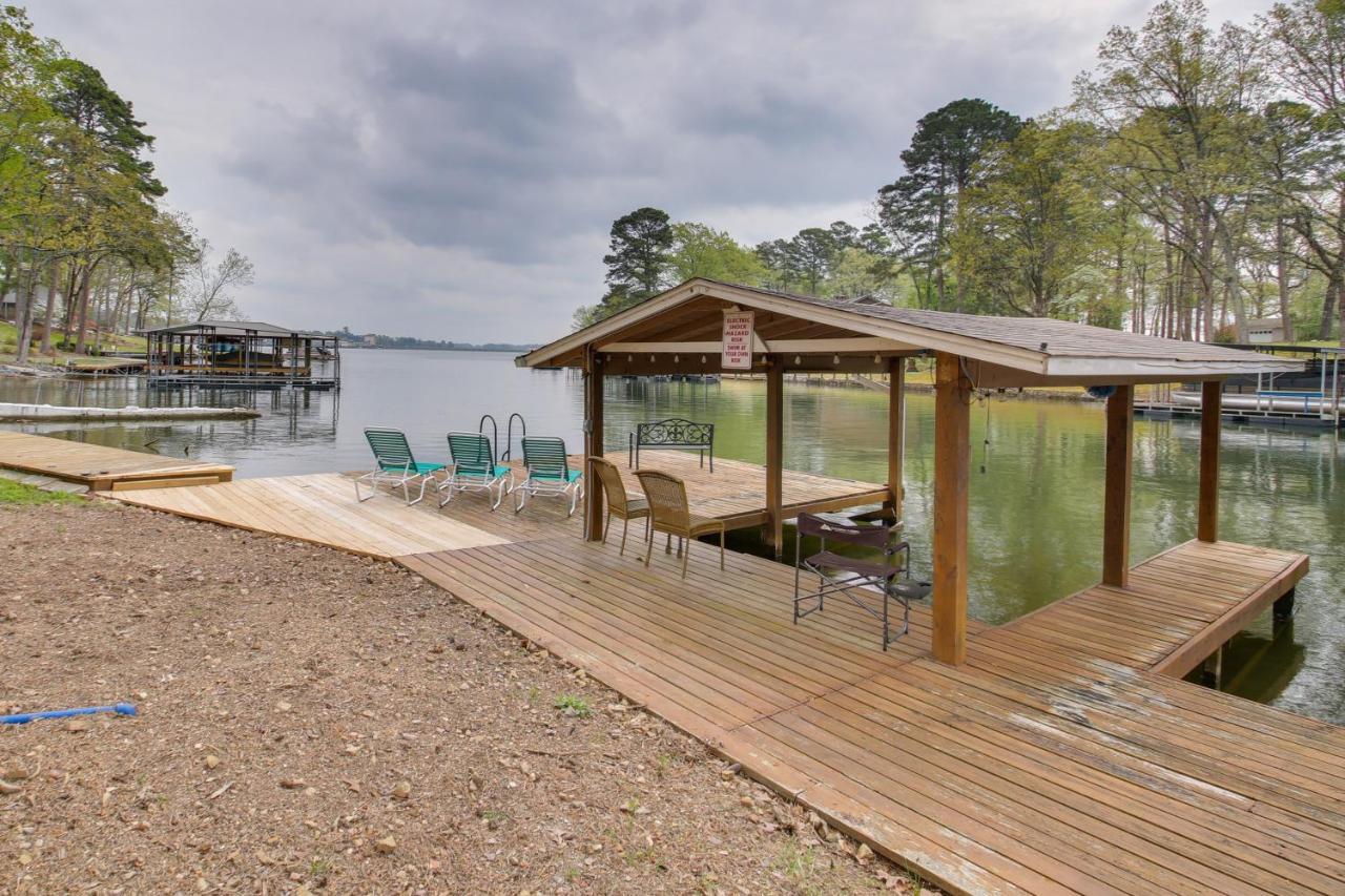 Lake HamiltonCozy Lake Cabin With Dock In Hot Springs Natl Park别墅 外观 照片