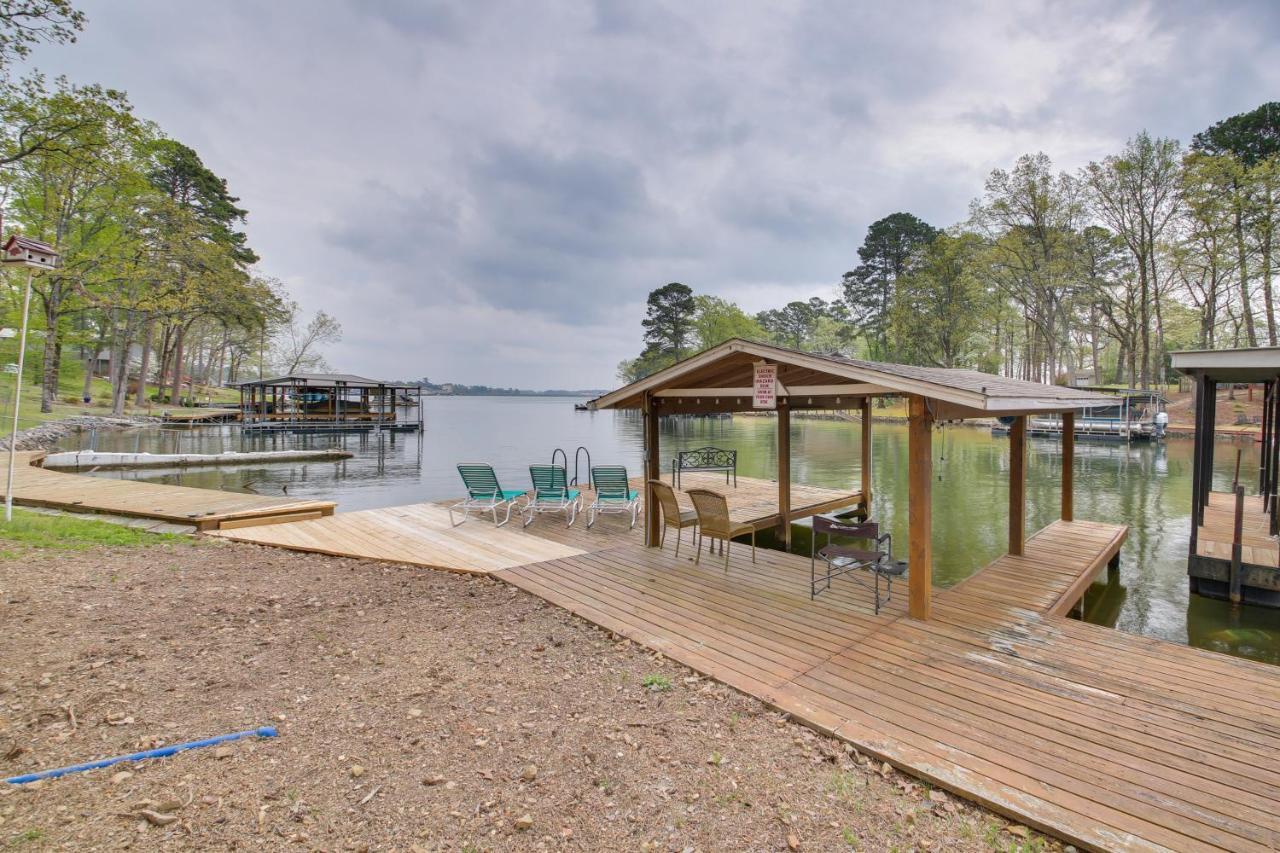 Lake HamiltonCozy Lake Cabin With Dock In Hot Springs Natl Park别墅 外观 照片